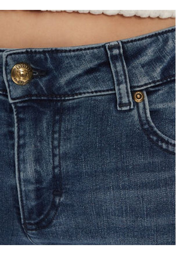 Mustang Jeansy Crosby 1013592 Granatowy Slim Fit. Kolor: niebieski