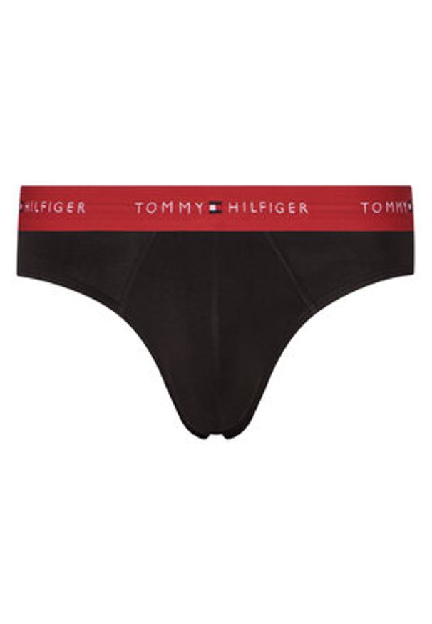 TOMMY HILFIGER - Tommy Hilfiger Komplet 5 par slipów UM0UM03386 Czarny. Kolor: czarny. Materiał: bawełna