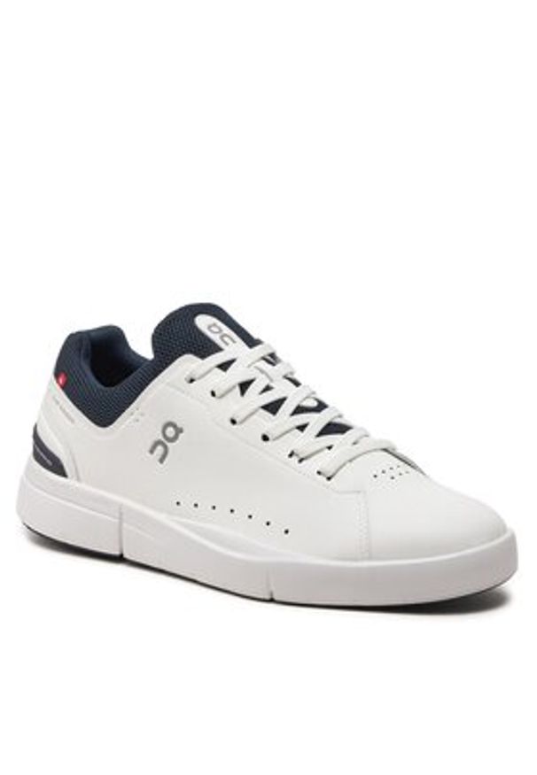 On Buty do biegania The Roger Advantage 3MD10640148 Biały. Kolor: biały. Materiał: skóra