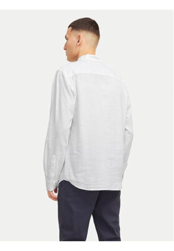 Jack & Jones Koszula Summer 12274599 Biały Regular Fit. Kolor: biały. Materiał: bawełna