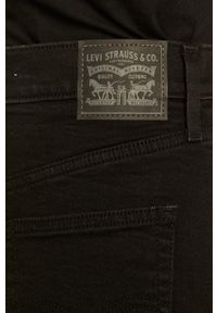 Levi's® - Levi's - Jeansy. Okazja: na spotkanie biznesowe. Stan: podwyższony. Kolor: czarny. Materiał: jeans. Styl: biznesowy #3