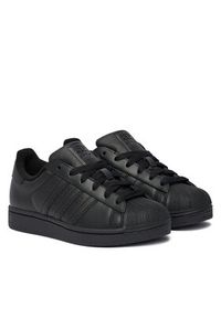 Adidas - adidas Sneakersy Superstar II JH9979 Czarny. Kolor: czarny. Materiał: skóra. Model: Adidas Superstar #2