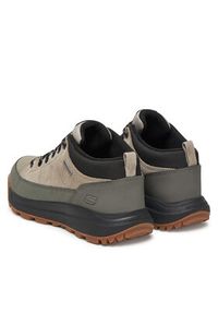 skechers - Skechers Trekkingi Cambert 210900 CMNT Szary. Kolor: szary. Materiał: skóra. Sport: turystyka piesza