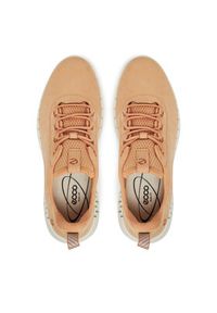 ecco - ECCO Sneakersy Gruuv 21820361130 Beżowy. Kolor: beżowy. Materiał: skóra #3
