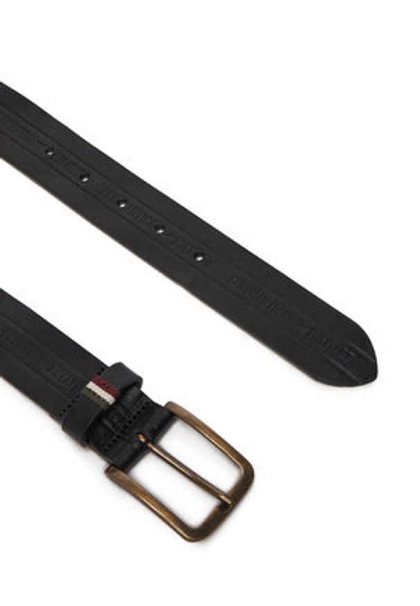 Aeronautica Militare Pasek Męski 252CP0262UPL00274 Czarny. Kolor: czarny. Materiał: skóra