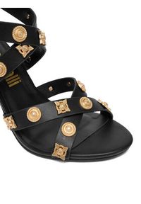 Just Cavalli Sandały 80RA3S40 ZSE55 Czarny. Kolor: czarny. Materiał: skóra #6