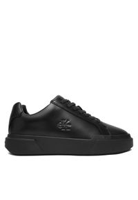 Calvin Klein Sneakersy Chunky Cupsole Laceup Lth Wn YW0YW01947 Czarny. Kolor: czarny. Materiał: skóra