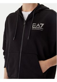 EA7 Emporio Armani Dres 7W000420 AF12473 MC026 Czarny Relaxed Fit. Kolor: czarny. Materiał: bawełna