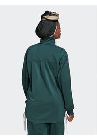 Adidas - adidas Bluza Always Original Laced HK5073 Zielony Relaxed Fit. Kolor: zielony. Materiał: syntetyk