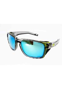 JULBO - Okulary rowerowe Julbo Shield M Polar 4 Hd. Kolor: czarny, wielokolorowy, żółty. Materiał: polar. Sport: turystyka piesza