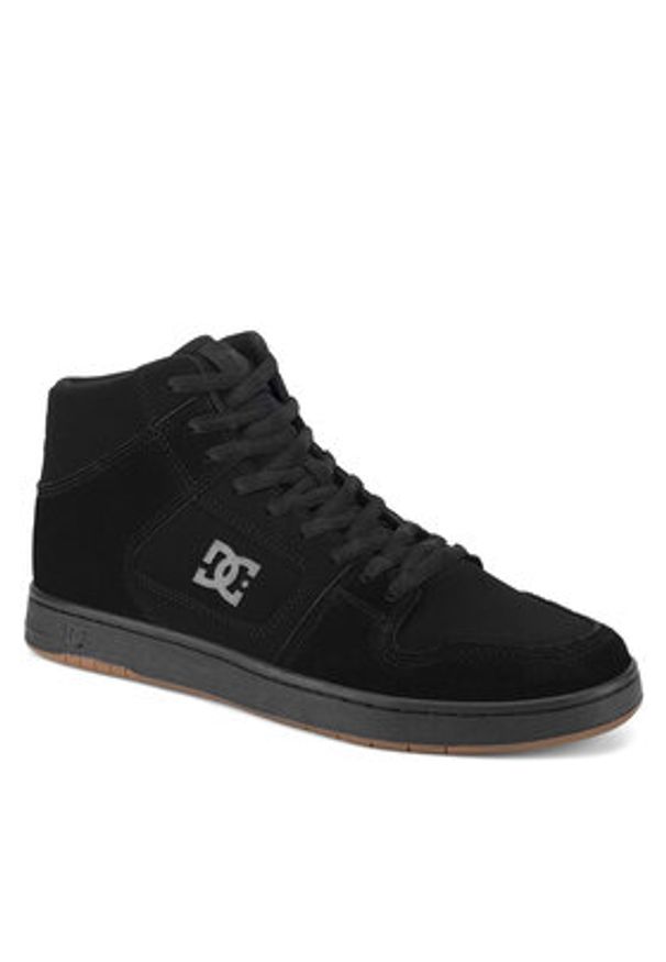 DC Sneakersy MANTECA 4 HI ADYS100743-KKG Czarny. Kolor: czarny. Materiał: skóra