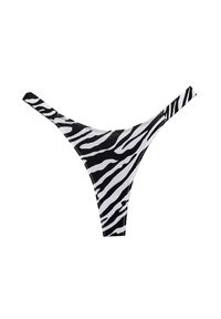 Intica - Stringi damskie z wysokim stanem optycznie wydłużające nogi Jisoon. Stan: podwyższony. Kolor: wielokolorowy. Materiał: materiał