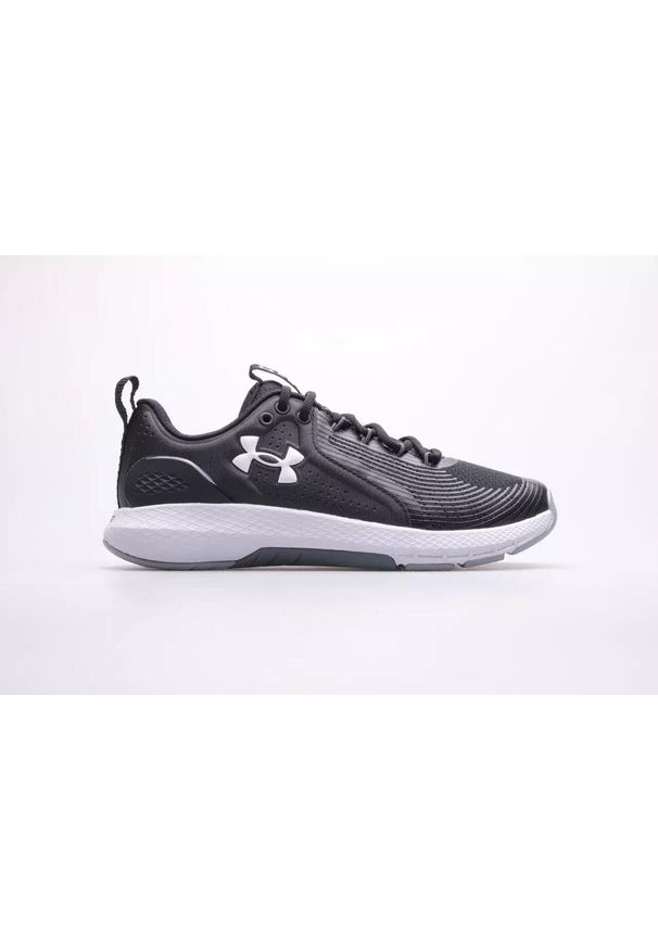 Under Armour - Buty do biegania męskie UNDER ARMOUR Charged Commit 3. Kolor: biały, wielokolorowy, czarny