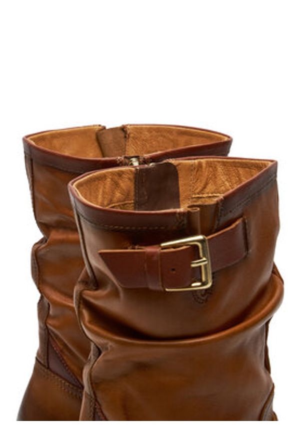 Pikolinos Botki W0B-8534C1 Brązowy. Kolor: brązowy. Materiał: skóra