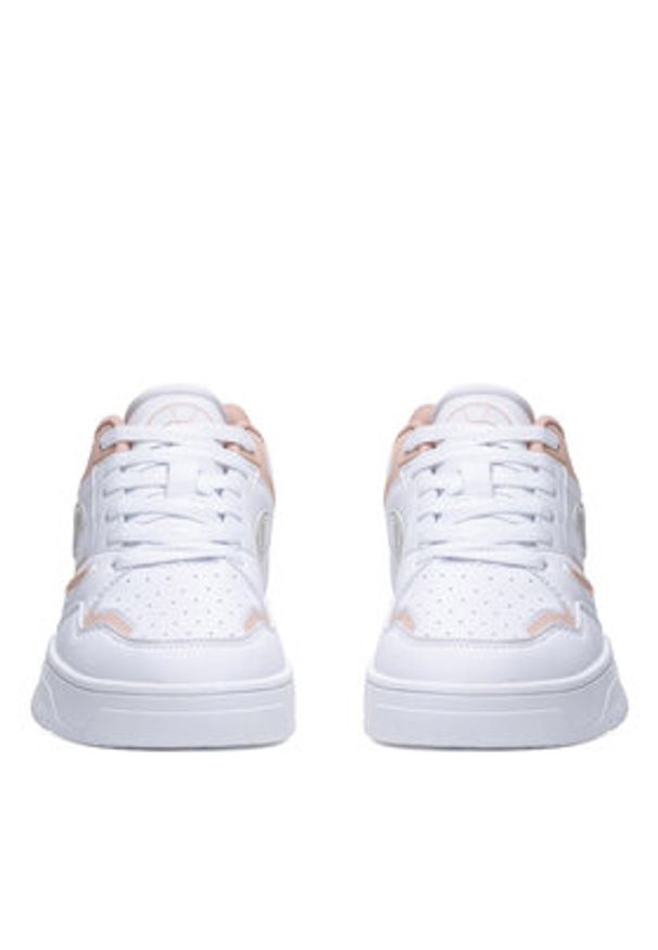 Champion Sneakersy 3 POINT LOW TECH S11699-WW014 Biały. Kolor: biały. Materiał: skóra