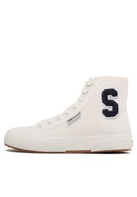 Superga Trampki 2295 Cotton Terry Patch S21321W Biały. Kolor: biały. Materiał: materiał