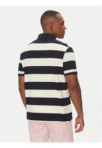 TOMMY HILFIGER - Tommy Hilfiger Polo MW0MW39045 Granatowy Regular Fit. Typ kołnierza: polo. Kolor: niebieski. Materiał: bawełna