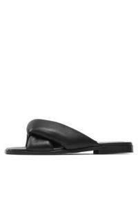 Pinko - PINKO Klapki Pauline Ciabatta PE 23 BLKS1 100676 A0N9 Czarny. Kolor: czarny. Materiał: skóra #5