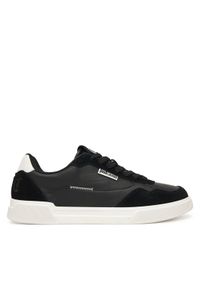 Just Cavalli Sneakersy 79QA3SB2 ZPB51 Czarny. Kolor: czarny. Materiał: skóra