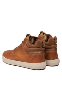CAT Footwear Sneakersy Proxy Hi P110723 Brązowy. Kolor: brązowy. Materiał: skóra #5
