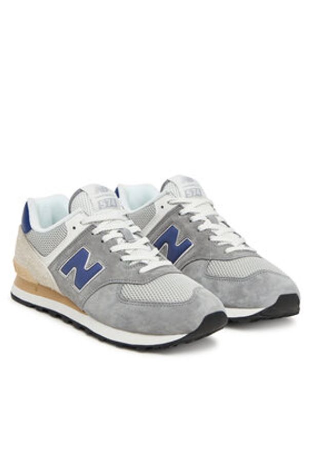 New Balance Sneakersy U574SPB Szary. Kolor: szary. Materiał: zamsz, skóra. Model: New Balance 574