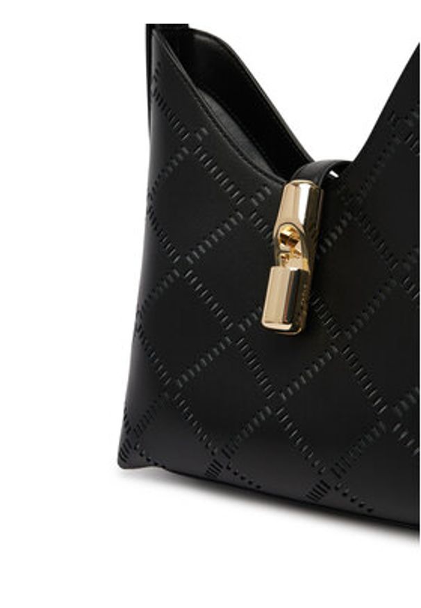Furla Torebka Goccia S WB01979 BX3947 KH O6000 Czarny. Kolor: czarny. Materiał: skórzane