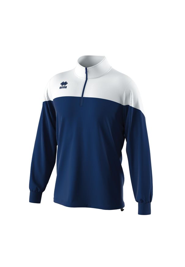 ERREA - Dziecięca bluza dresowa Errea Blake. Kolor: biały, niebieski, wielokolorowy. Materiał: dresówka