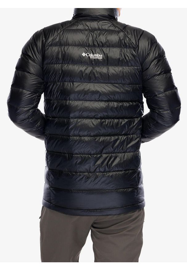 columbia - Kurtka puchowa męska Columbia Arctic Crest Down Jacket. Kolor: czarny. Materiał: puch