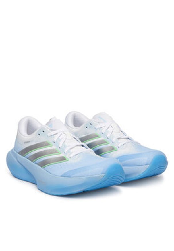 Adidas - adidas Buty do biegania Supernova Rise 3 JR1613 Błękitny. Kolor: niebieski. Materiał: materiał
