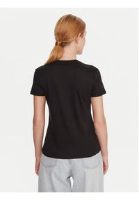 Calvin Klein T-Shirt LV044D201G Czarny Regular Fit. Kolor: czarny. Materiał: bawełna #5