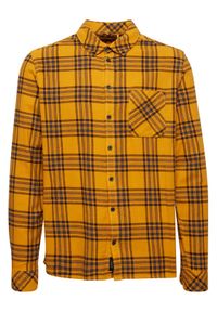 Blend Koszula 20715812 Żółty Regular Fit. Kolor: żółty. Materiał: bawełna #1