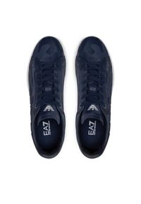 EA7 Emporio Armani Sneakersy X8X001 XK375 T657 Granatowy. Kolor: niebieski. Materiał: materiał #3
