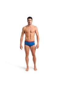 Szorty Kąpielowe Arena Icons Swim Low Waist Short. Kolor: niebieski. Materiał: materiał #1