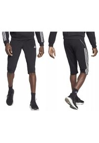 Spodnie do piłki nożnej męskie Adidas Tiro 3/4 Pants krótkie. Kolor: czarny #1