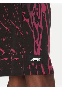 Puma Szorty sportowe F1 Color Splash 630171 Czarny Relaxed Fit. Kolor: czarny. Materiał: syntetyk. Styl: sportowy #5
