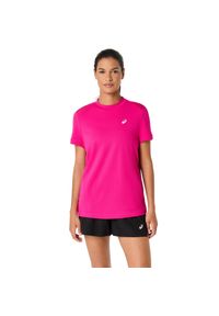 Damski jersey Asics Court. Kolor: różowy. Materiał: jersey. Sport: tenis #1