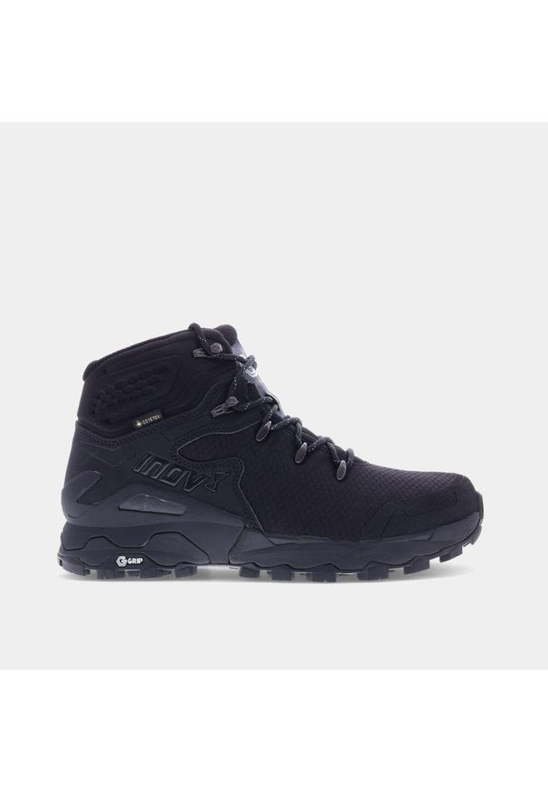 Buty trekkingowe męskie, Inov-8 Roclite Pro G 400 GTX V2. Kolor: czarny. Materiał: guma, materiał, syntetyk
