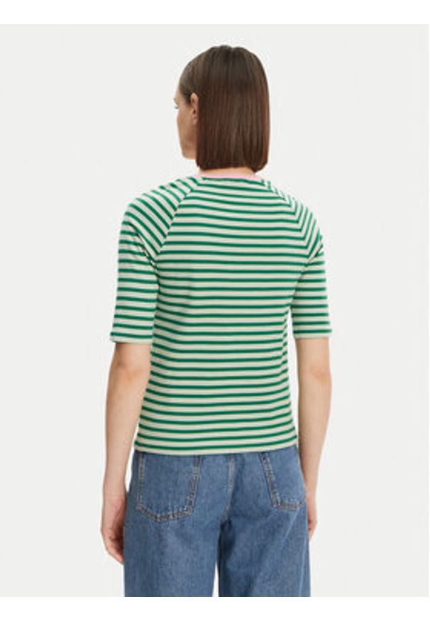Tom Tailor Denim T-Shirt 1045410 Zielony Regular Fit. Kolor: zielony. Materiał: bawełna