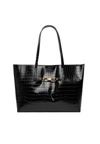Just Cavalli Torebka 79RA4BH6 ZSB96 Czarny. Kolor: czarny. Materiał: skórzane