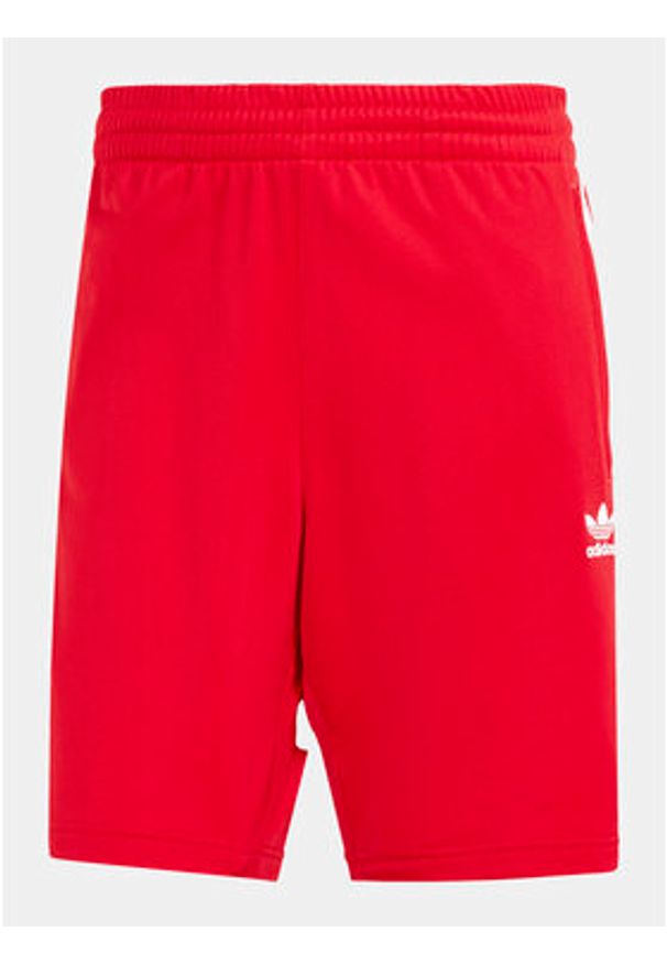 Adidas - adidas Szorty sportowe adicolor Firebird IM9421 Czerwony Regular Fit. Kolor: czerwony. Materiał: syntetyk. Styl: sportowy