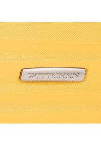 Wittchen - WITTCHEN Walizka kabinowa 56-3A-311-50 Żółty. Kolor: żółty