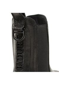 Badura Botki 21801 Czarny. Kolor: czarny. Materiał: skóra #5