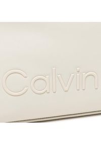 Calvin Klein Torebka Ck Set Mini Tote K60K610167 Beżowy. Kolor: beżowy. Materiał: skórzane #3