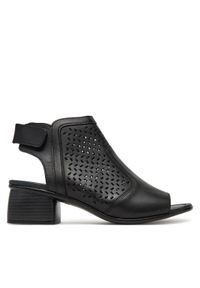 Remonte Sandały R8769-00 Czarny. Kolor: czarny. Materiał: skóra #1