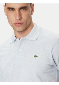 Lacoste Polo L1264 Błękitny Classic Fit. Typ kołnierza: polo. Kolor: niebieski. Materiał: bawełna #3