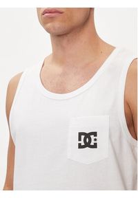 DC Tank top Star Pocket Tt ADYZT05378 Biały Regular Fit. Kolor: biały. Materiał: bawełna #3