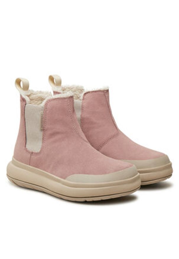 Merrell Botki Marquette Thermo Pull On Wp J007486 Czarny. Kolor: czarny. Materiał: zamsz, skóra