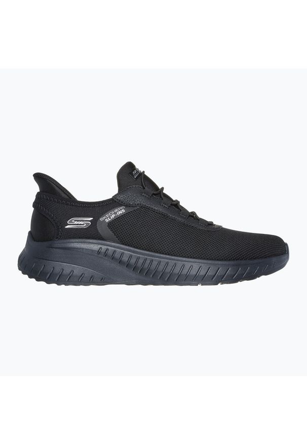 skechers - Buty męskie SKECHERS Bobs Squad Chaos Tough Walk. Kolor: czarny