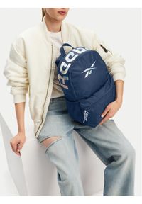 Reebok Plecak RBK-B-007-CCC Granatowy. Kolor: niebieski. Materiał: materiał #1