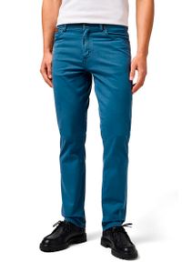 Wrangler - MESKIE SPODNIE WRANGLER TEXAS SLIM DARK DUSTY BLUE 112362471 #1